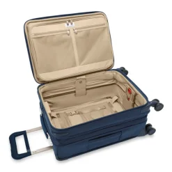 Briggs & Riley Spinner (4 Wheel)-BASELINE Essential Carry-On Spinner - Navy