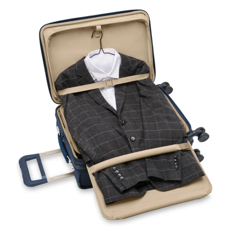 Briggs & Riley Spinner (4 Wheel)-BASELINE Essential Carry-On Spinner - Navy