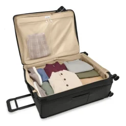 Briggs & Riley Spinner (4 Wheel) | Softside Luggage-Baseline Extra Large Expandable Spinner - Black