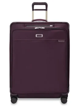 Briggs & Riley Spinner (4 Wheel) | Softside Luggage-BASELINE Limited Edition Extra Large Expandable Spinner - Plum