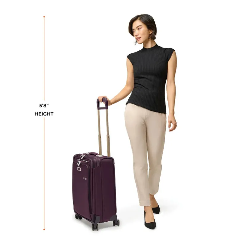 Briggs & Riley Spinner (4 Wheel) | Cabin Luggage-BASELINE Limited Edition Essential Carry-On Spinner - Plum