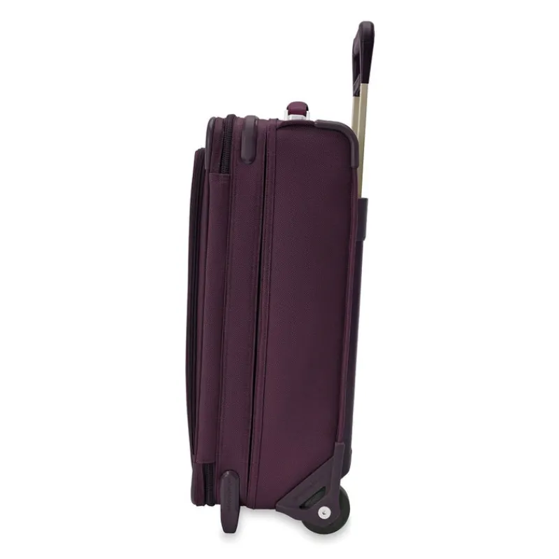 Briggs & Riley Upright (2 Wheel) | Cabin Luggage-BASELINE Limited Edition Essential 2-Wheel Expandable Carry-On - Plum