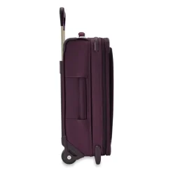 Briggs & Riley Upright (2 Wheel) | Cabin Luggage-BASELINE Limited Edition Essential 2-Wheel Expandable Carry-On - Plum