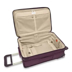 Briggs & Riley Upright (2 Wheel) | Cabin Luggage-BASELINE Limited Edition Essential 2-Wheel Expandable Carry-On - Plum