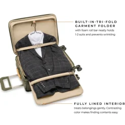 Briggs & Riley Spinner (4 Wheel) | Cabin Luggage-BASELINE Limited Edition Essential Carry-On Spinner - Plum