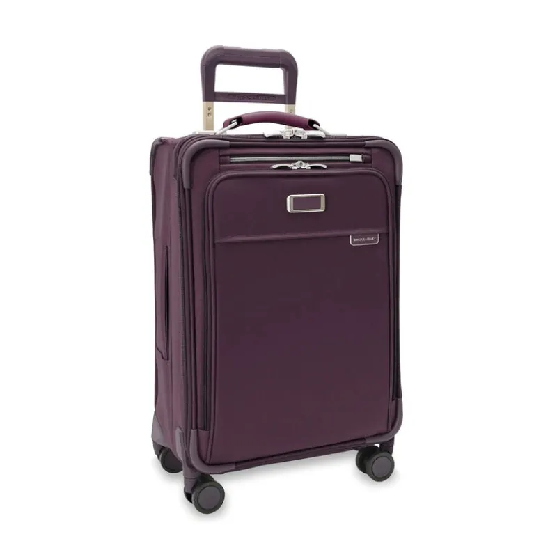 Briggs & Riley Spinner (4 Wheel) | Cabin Luggage-BASELINE Limited Edition Essential Carry-On Spinner - Plum