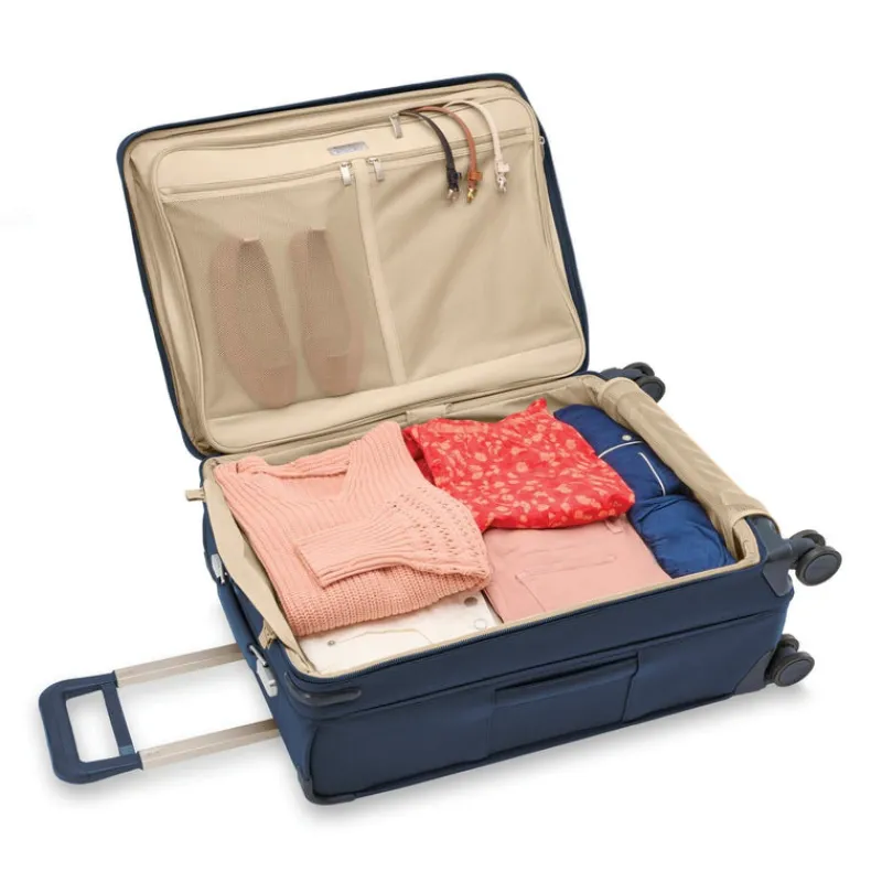 Briggs & Riley Spinner (4 Wheel)-BASELINE Medium Expandable Spinner - Navy