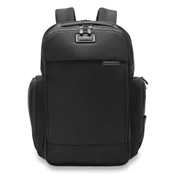 Briggs & Riley Backpacks-BASELINE Traveller Backpack - Black
