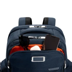Briggs & Riley Backpacks-BASELINE Traveller Backpack - Navy