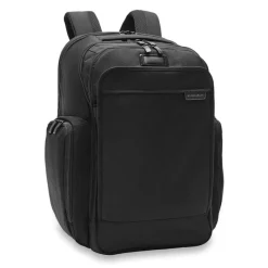 Briggs & Riley Backpacks-BASELINE Traveller Backpack - Black