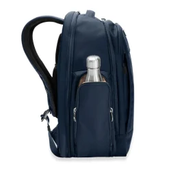 Briggs & Riley Backpacks-BASELINE Traveller Backpack - Navy