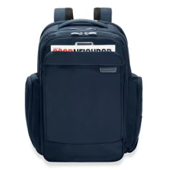 Briggs & Riley Backpacks-BASELINE Traveller Backpack - Navy