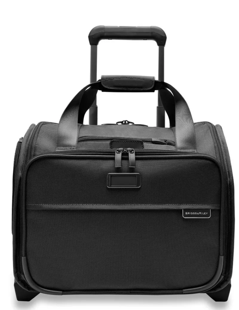Briggs & Riley Upright (2 Wheel) | Cabin Luggage-BASELINE 2-Wheel Cabin - Black