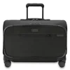 Briggs & Riley Garment Bags | Spinner (4 Wheel)-BASELINE Wide Carry-On Wheeled Garment Spinner - Black