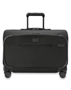 Briggs & Riley Garment Bags | Spinner (4 Wheel)-BASELINE Wide Carry-On Wheeled Garment Spinner - Black