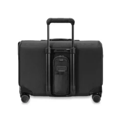 Briggs & Riley Garment Bags | Spinner (4 Wheel)-BASELINE Wide Carry-On Wheeled Garment Spinner - Black