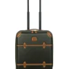 Brics Spinner (4 Wheel) | Hardside Luggage-Bellagio 3 Business Cabin Trolley - Olive