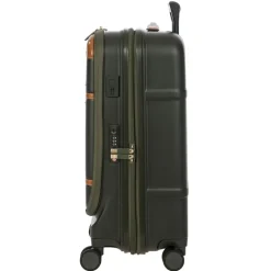 Brics Spinner (4 Wheel) | Hardside Luggage-Bellagio 3 Business Cabin Trolley - Olive