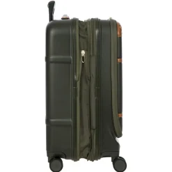 Brics Spinner (4 Wheel) | Hardside Luggage-Bellagio 3 Business Cabin Trolley - Olive