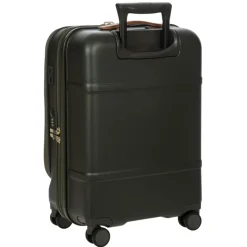 Brics Spinner (4 Wheel) | Hardside Luggage-Bellagio 3 Business Cabin Trolley - Olive