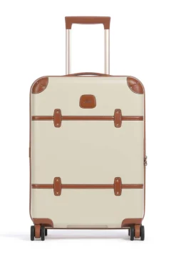 London Luggage Spinner (4 Wheel) | Hardside Luggage-Bellagio 3 Cabin Trolley - Cream