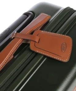 Brics Spinner (4 Wheel) | Hardside Luggage-Bellagio 3 Cabin Trolley - Olive