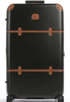 Brics Spinner (4 Wheel) | Hardside Luggage-Bellagio 3 Large Travel Trunk - Olive