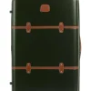 Brics Spinner (4 Wheel) | Hardside Luggage-Bellagio 3 Medium Travel Trunk - Olive