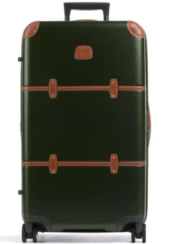 Brics Spinner (4 Wheel) | Hardside Luggage-Bellagio 3 Medium Travel Trunk - Olive