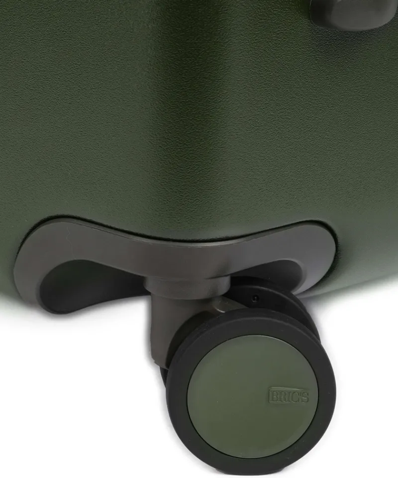 Brics Spinner (4 Wheel) | Hardside Luggage-Bellagio 3 Medium Travel Trunk - Olive