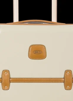 Brics Spinner (4 Wheel) | Hardside Luggage-Bellagio 2 Small Travel Trunk - Cream