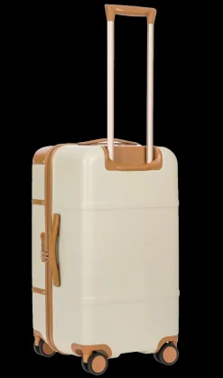 Brics Spinner (4 Wheel) | Hardside Luggage-Bellagio 2 Small Travel Trunk - Cream