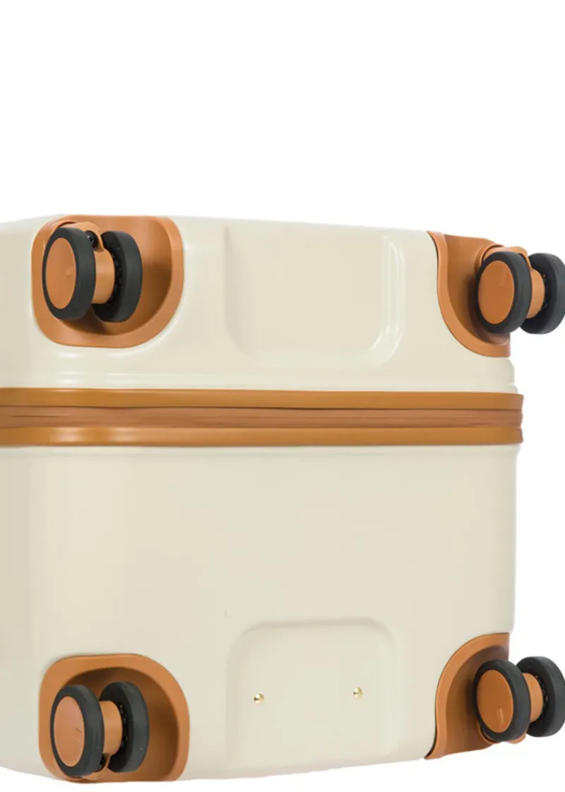 Brics Spinner (4 Wheel) | Hardside Luggage-Bellagio 2 Travel Trunk - Cream