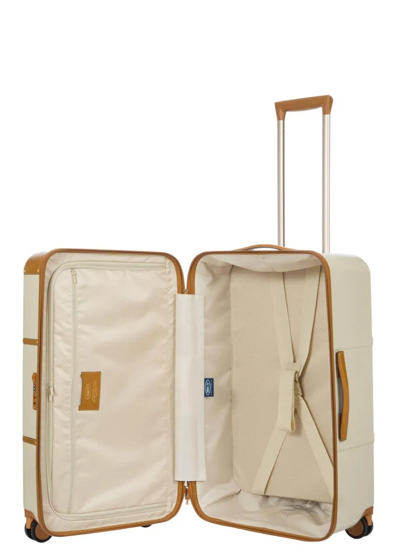 Brics Spinner (4 Wheel) | Hardside Luggage-Bellagio 2 Travel Trunk - Cream