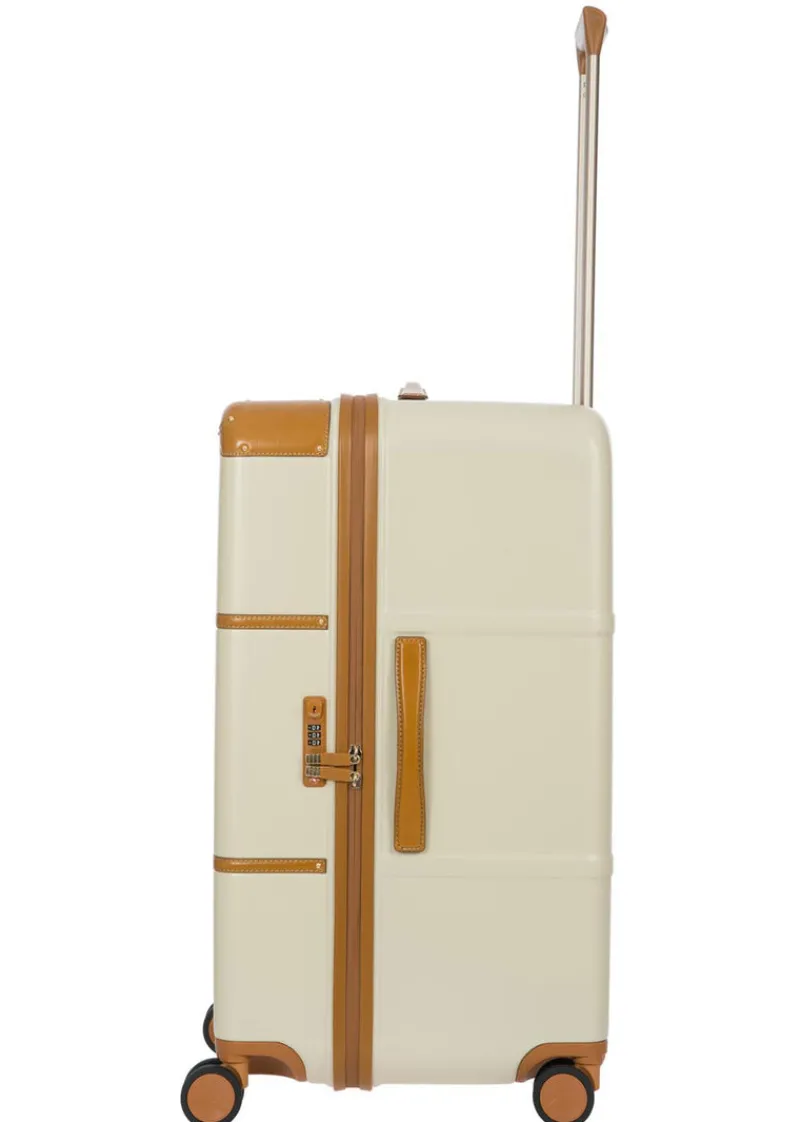 Brics Spinner (4 Wheel) | Hardside Luggage-Bellagio 2 Travel Trunk - Cream