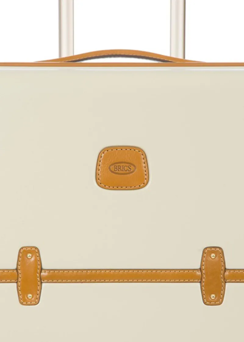 Brics Spinner (4 Wheel) | Hardside Luggage-Bellagio 2 Travel Trunk - Cream