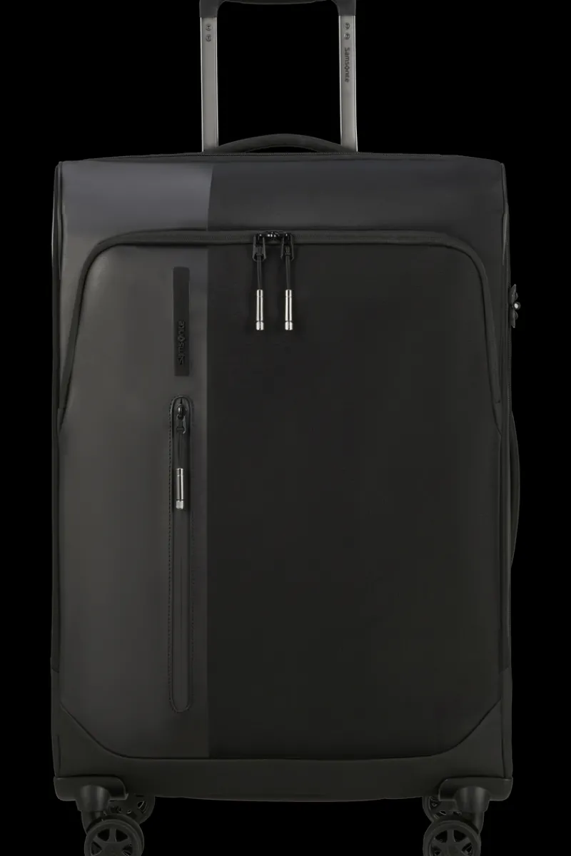 Samsonite Spinner (4 Wheel) | Softside Luggage-BIZ2GO TRVL Spinner (4 wheels) 66cm - Black