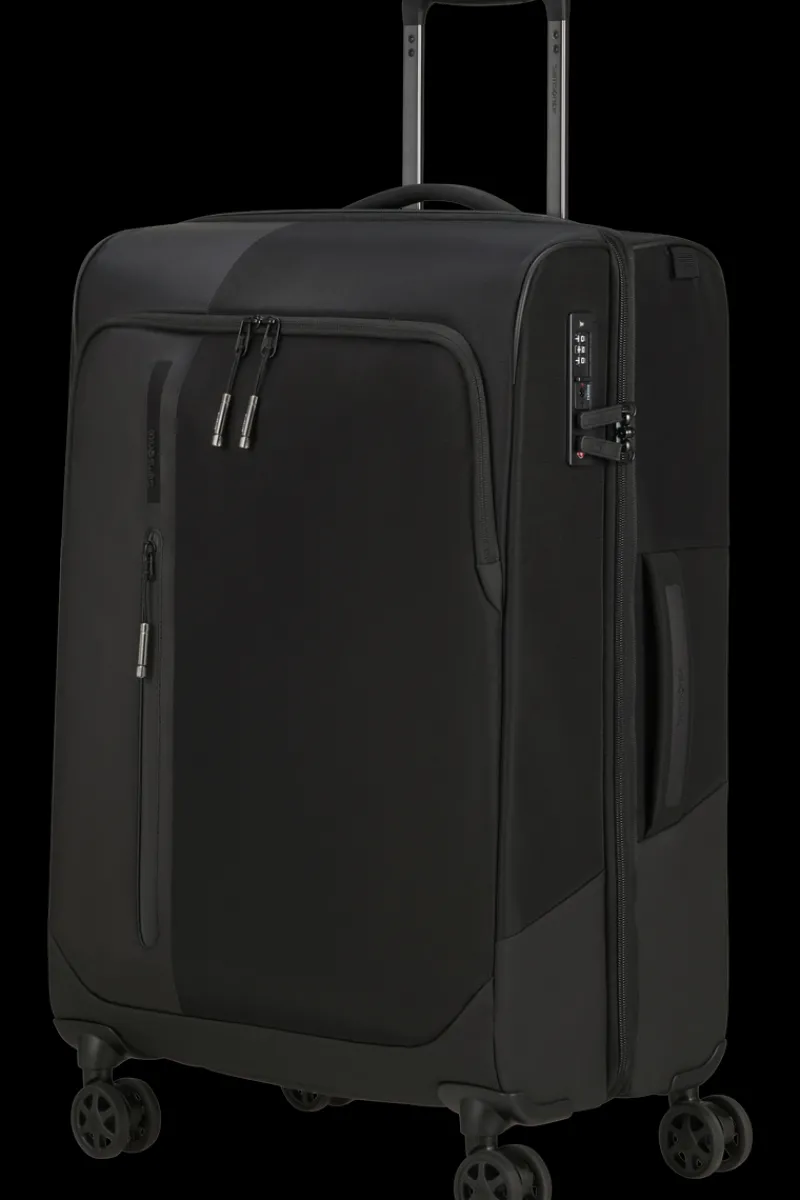 Samsonite Spinner (4 Wheel) | Softside Luggage-BIZ2GO TRVL Spinner (4 wheels) 66cm - Black