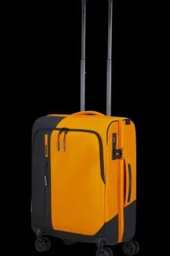 Samsonite Spinner (4 Wheel) | Softside Luggage-BIZ2GO TRVL Spinner (4 wheels) 55cm - Radiant Yellow