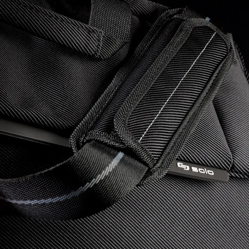 Solo Briefcases-CHRYSLER Briefcase - Black