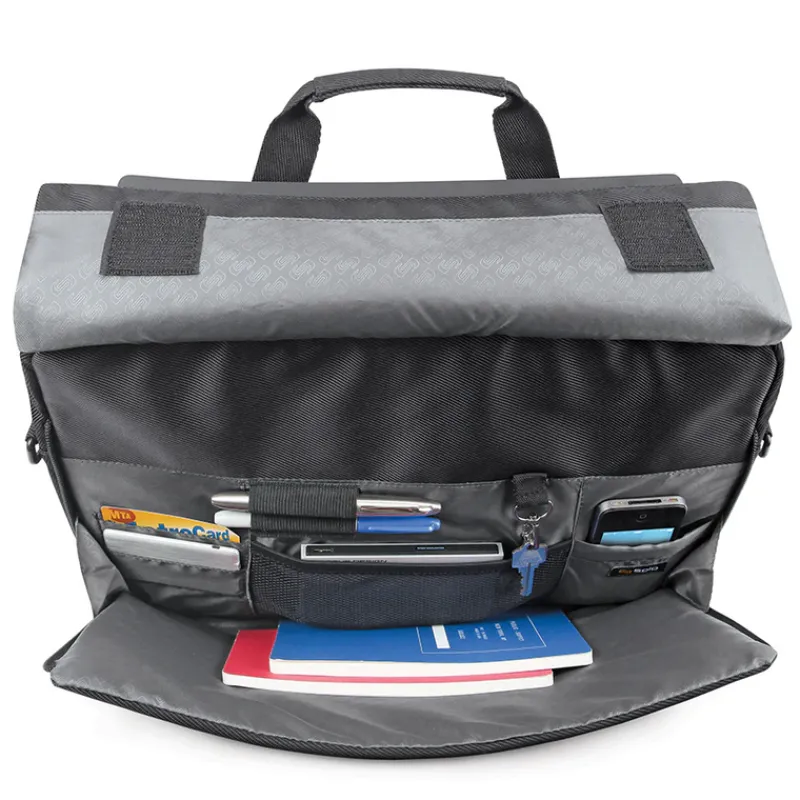 Solo Briefcases-CHRYSLER Briefcase - Black