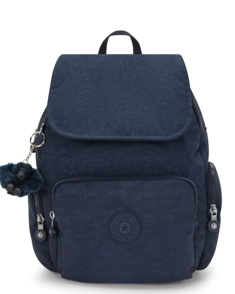 Kipling Backpacks-City Zip S Small Backpack with Adjustable Straps - Blue Bleu 2 (blue)