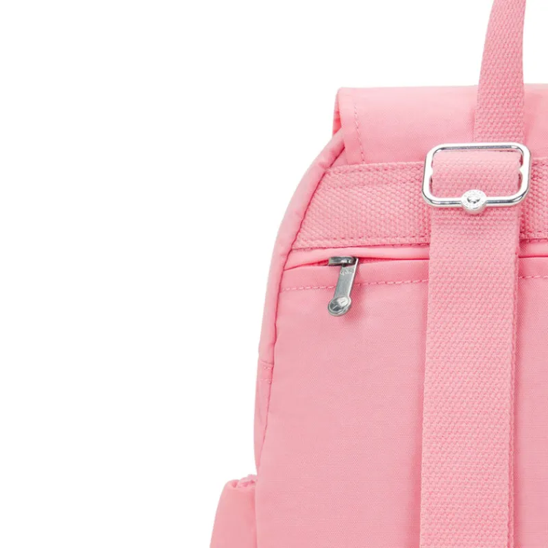 Kipling Backpacks-City Zip S Small Backpack with Adjustable Straps - Enjoyable Blush (pink)