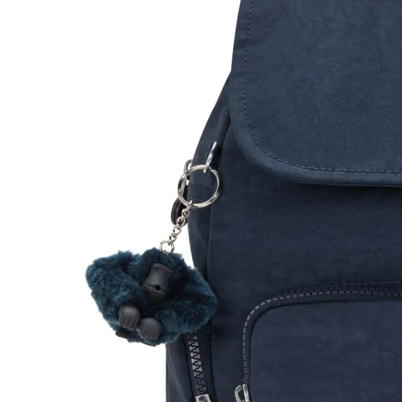 Kipling Backpacks-City Zip S Small Backpack with Adjustable Straps - Blue Bleu 2 (blue)