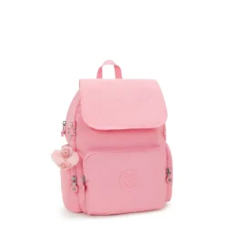 Kipling Backpacks-City Zip S Small Backpack with Adjustable Straps - Enjoyable Blush (pink)