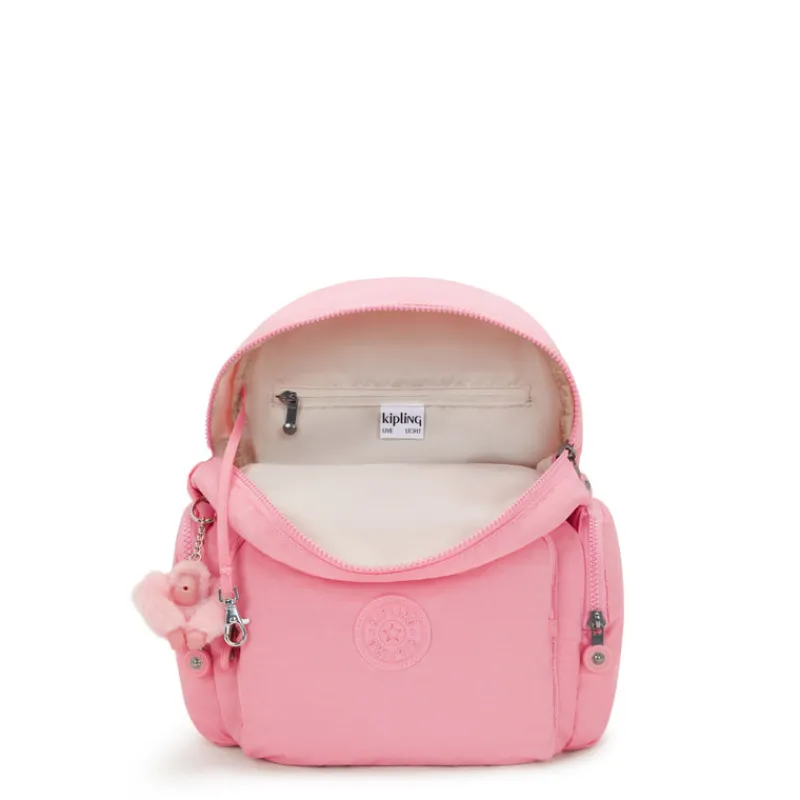 Kipling Backpacks-City Zip S Small Backpack with Adjustable Straps - Enjoyable Blush (pink)