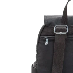Kipling Backpacks-City Zip S Small Backpack with Adjustable Straps - Black Noir (black)