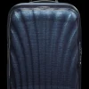 Samsonite Spinner (4 Wheel) | Lightweight Luggage-C-Lite Spinner (4 wheels) 55cm Expandable Cabin - Midnight Blue