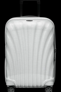 Samsonite Spinner (4 Wheel) | Lightweight Luggage-C-Lite Spinner (4 wheels) 55cm Expandable Cabin - Off White