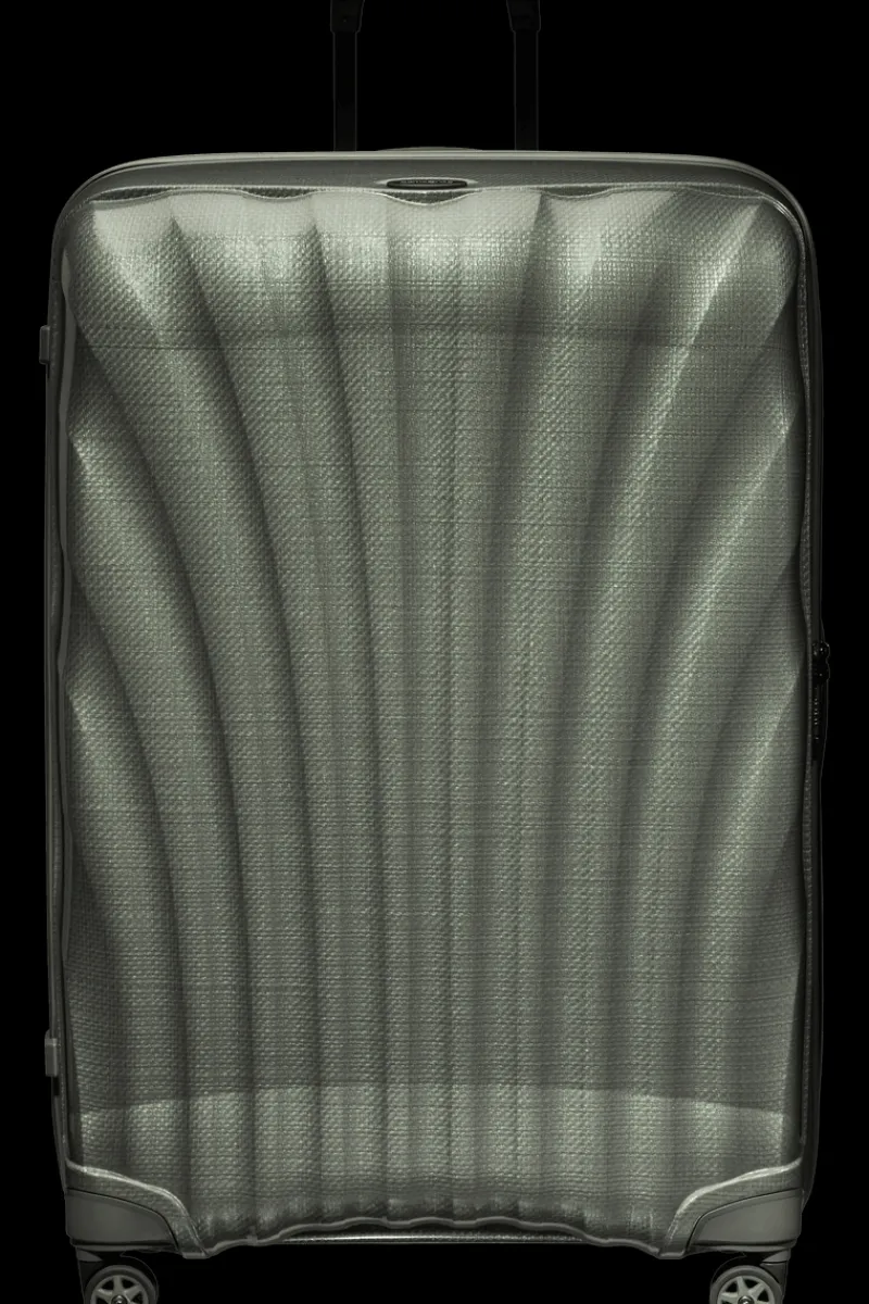 Samsonite Spinner (4 Wheel) | Lightweight Luggage-C-Lite Spinner (4 wheels) 86cm - Metallic Green